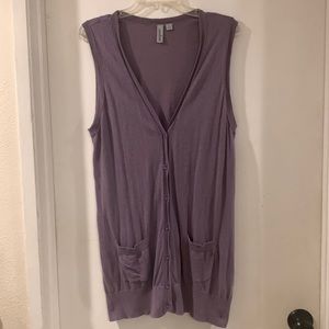 Caslon Sleeveless Cardigan